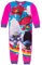 Trolls Girls Onesie in Pink | All In One Fleece Pyjama Loungewear | Branch, Poppy, & Guy Diamond | Kids PJs Sleepsuit Bodysuit Nightwear | Movie Pajama Jumpsuit Merchandise Gift for Children