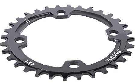 96 BCD Mountain Bike Chainring Narrow Wide Round Design Replacement Chainring for 32T Mountain Biking