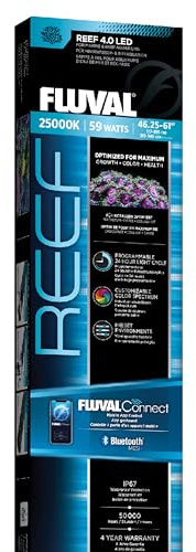 Fluval LED Reef 4.0, Marine Aquarium Lighting with Bluetooth Mesh, 59W / 110cm