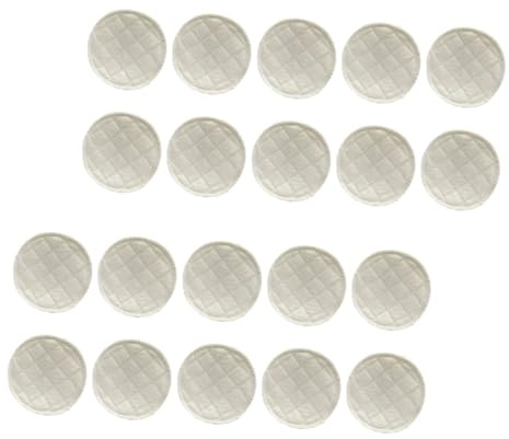 MUELODSIC 20Pcs Reusable Washable Breast Pads for Nursing Moms Cotton Maternity Nipples Pads Soft Breathable Protection for Breastfeeding and Night Use