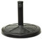 Garden Mile® Robuster Sonnenschirmständer für den Garten, quadratisch, rund, Granit, Gusseisen-Effekt, Rattan, verschiedene Gewichte