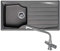 Astracast Sierra 1 Bowl Graphite Grey Kitchen Sink and CDA TC20 Chrome Mixer Tap