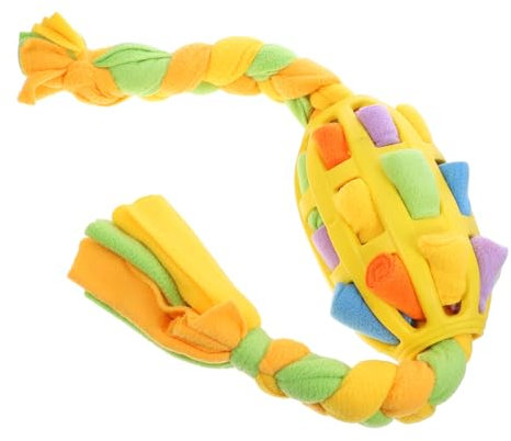 MERRYHAPY Dog Treat Dispenser Toy Snuffle Interactive Treat Ball Dog Food Dispenser for