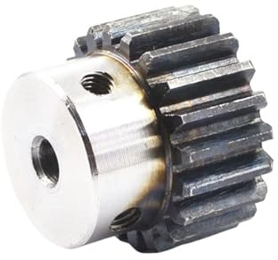 1,5 m 15T 18T 20T mod 1,5 raka tänder pannhjul drev med hål 6/8/10/14 för gravur kuggstång växellåda (6 mm, 18 teeth)
