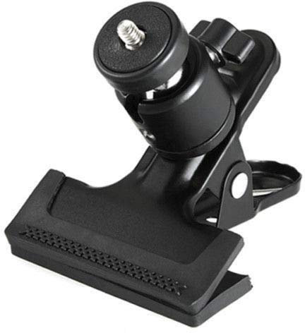 Abrazadera de resorte multifunción con cabeza de bola de tornillo de 1/4 pulgadas para cámara dslr de estudio de fotos y flash soporte