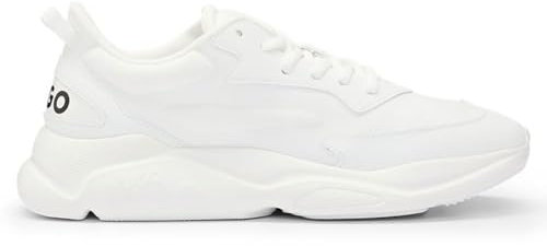 HUGO Damen Leon_Runn_cvpuw Sneaker, White100,37 EU