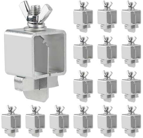 DBREAKS Stumpfschweißklemmen Schweißklammern, 16 Stück Schweißklemmen, Auto Autotür Schweißer Ausrüstung, Blech-Stumpfschweißklemmen Schellen, Wiederverwendbar für Industrie-Zubehör, Haushalt