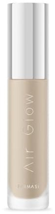 Farmasi Air Glow Foundation (N03), tief feuchtigkeitsspendend und leicht, Formel mit Meerwasser, natürlich aussehende Haut, weich und geschmeidig, anpassbare ilauronische Abdeckung, 30 ml