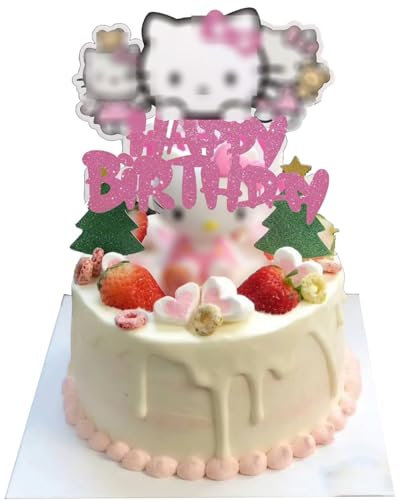 Kuchendeko Geburtstag, Mädchen Kuchen Topper, Cartoon Kuchen Topper, Tortendeko Kindergeburtstag, Kuchendekoration Geburtstag, Cake Decoration, Tortendeko, für Kindergeburtstag Party