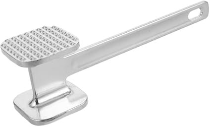 ELAYARD Martello Inteneritore Carne Alluminio con Design Lato Utensile per Cucinare e Maiale Finitura Lucida per Pulizia Facile e Veloce