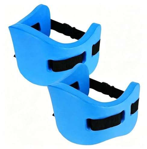 Posgcks Ceinture Flottante pour La Natation, Ceinture De Natation EVA Réglable, Ceintures D'entraînement De Sécurité avec Sangle en Nylon, pour Enfant Et Adultes, L'entraînement en Piscine