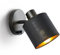 Lightess Wandlampe mit Schalter Dimmbar Vintage, Wandleuchte Innen E27 Retro mit Schwarz Stoff Lampenschirm, Industrial Nachttischlampe Wand für Wohnzimmer Schlafzimmer Flur