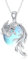 SLIACETE 925 Sterling Silber Phönix Kette für Damen Mondstein und Phönix Anhänger Kette Phoenix Halskette Phoenix Schmuck Geschenk für Frauen
