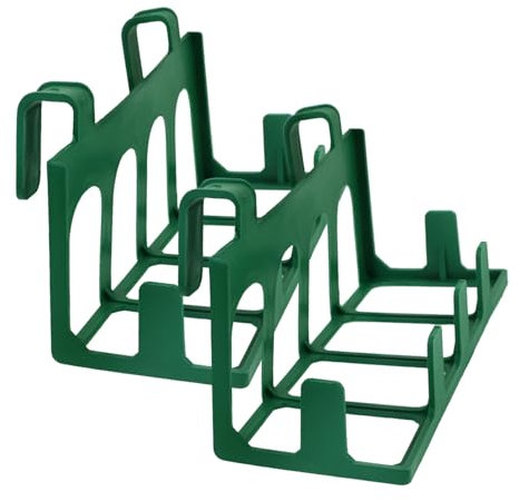 VINTORKY Lot de 2 supports de pot élégants en forme de rostre vert pour centre de table de conférence mariage événement