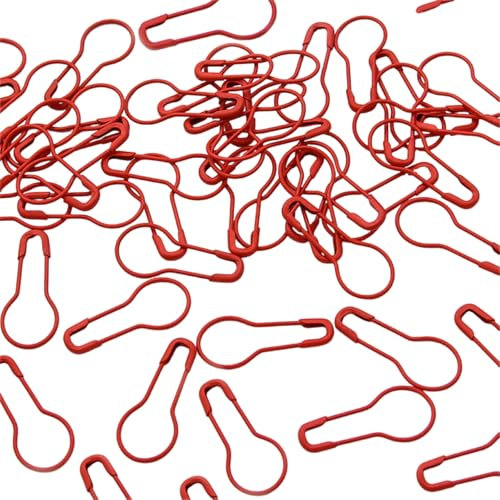 Gissroys 100Pcs Colorful Pin Knitting Bloccaggio Marker Clip Uncinetto di Bloccaggio Punto Marker Knitting Crochet Accessori