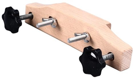 Gitarrreparationsjigg, gitarrbroklämma, träjigg, Luthier verktyg, instrumenttillbehör för underhåll (trä)