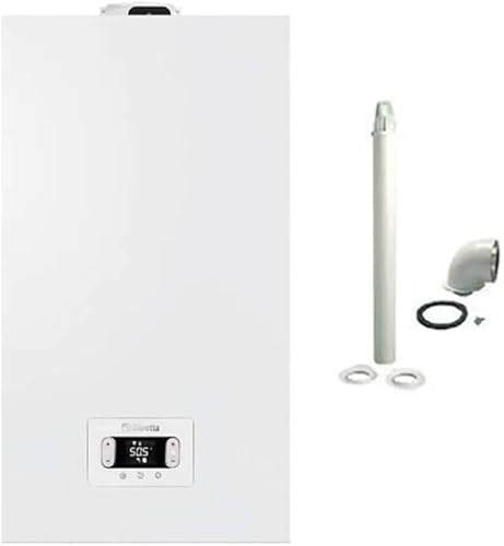 Beretta BLR 25 Caldaia a Condensazione, Metano, 25 kW, Kit Scarico Fumi Incluso più kit flessibili Cozzolinobrico