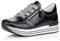 Remonte Damen D1302 Halbschuhe, Schwarz, 39 EU