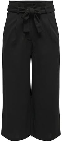 JDY Damen Jdytanja Culotte Pant Jrs Noos, Schwarz, L