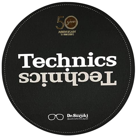 Dr. Suzuki X 12 50th Limited Edition, black - Slipmat für Plattenspieler