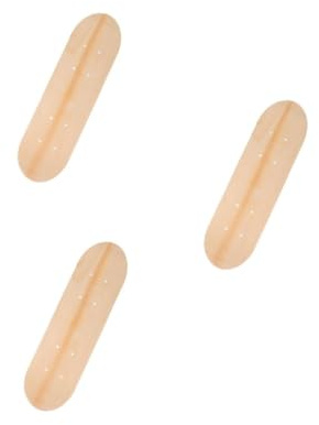 GARIOUANS 3 Pièces Skateboard Deck Érable Couches pour Garçon Fille DIY Peinture Personnalisée Plateau et pour Création Artistique et Patinage
