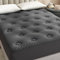 Hansleep Memory Foam Mattress Topper Double Bed, Mattress Cover Pad with Extra Deep Pocket, 135x190cm