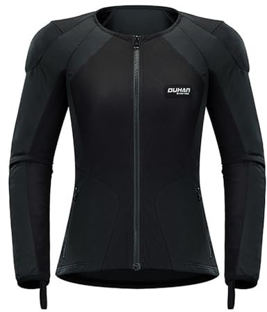 YuanDiann Herren Damen Motorradjake mit Protektoren Sommer Atmungsaktiv Winddicht Reflektierend Textil Motorradbekleidung Motorcross Schutz Jacke Protektorenjacke Damen Schwarz XXL