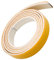 Intumescent Strip for Fire Doors | Smoke Seal with Brush 5.2M Long | Self-Adhesive Fire Door Seal | Draught Excluder Sealing Tape | FD30 Approved Doors Strips (White)