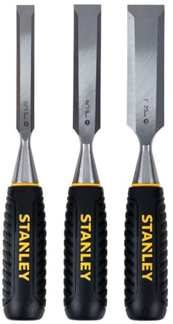 Stanley 3PC Wood Chisel Set