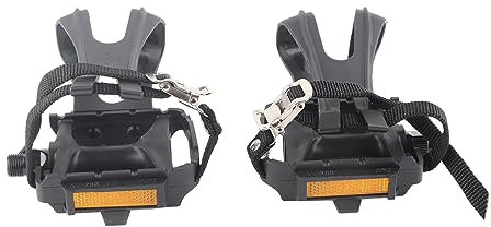 Natudeco 1 Paar Fahrradpedale, Fahrradpedal, Kombipedal, Mountainbike-Pedale, Rennradpedale, Fahrrad-Flachpedal, Fahrradzubehör Für Fixie, Mountainbikes, Zubehör