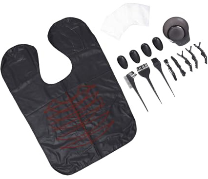PACKOVE 32 Piezas Tinte Cabello de Set de Tinte Cabello Incluye Peine para Teñir y Tazón para Teñir para Salón de Belleza