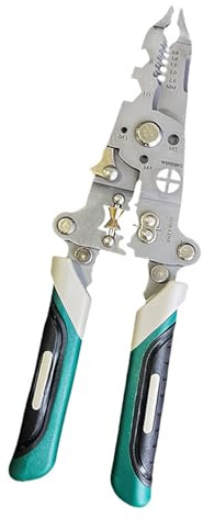 Strumento di raschiatore elettrico con design pieghevole pratica struttura in acciaio per elettricisti professionisti professionisti filo elettrico stripper e taglierina