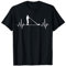 Alphorn Alpenhorn Almhorn Bläser Musik Musiker Herzschlag T-Shirt