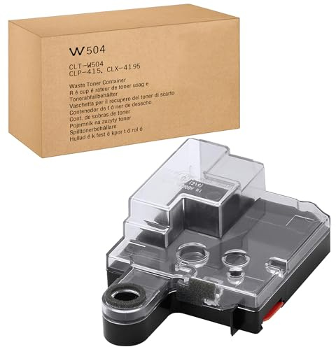 LCL Compatible CLT-W504 Waste Toner Container SU434A Replacement | for Samsung CLP-415 CLP-415N CLP-415NW CLP-470 CLP-475 CLX-4195N CLX-4195FN CLX-4195FW Xpress SL-C1810W SL-C1860FW CLX-4170