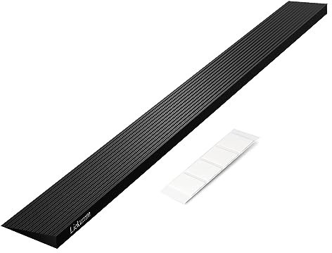 LIEKUMM 2 cm Height Wheelchair Ramp, 650 kg Load Capacity Non-Slip Threshold Ramps for Doorways, Ramps for Mobility Scooters, Strollers, Electric Wheelchairs, Doorways, Driveways, Steps, Curbs, Stairs