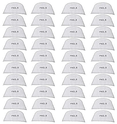 MBLUE - Protector facial completo transparente con filtros, máscara a prueba de salpicaduras de aceite, protección facial, herramientas de cocina (40 filtros)