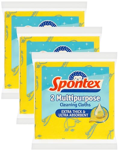 Spontex Multi-Purpose Cloth 2pk (Pack of 3)