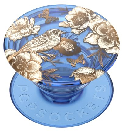 PopSockets Adhesive Phone Grip, Holder, Phone Stand, Blue - Blue Bird