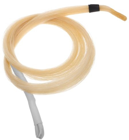 LIGIGWASH Erhu Bogenhaar Ersatz Pferdehaar Für Violine Und Sorgt Für Klangliche Reinheit Und Haltbarkeit Einfach Zu Ersetzen Für Ununterbrochene Musikalische Darbietungen