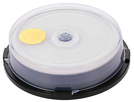 Lot de 25 DVD + R DL 8,5 Go vierges personnalisables pour données et vidéos avec stockage de données très stable et taux de défauts inférieur à 0,3 %