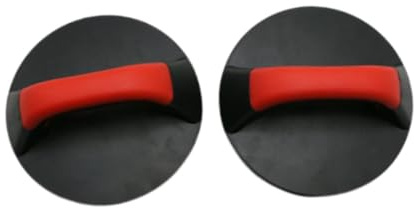KiBcsLic Lot de 2 Poignées Ergonomiques Rotatives pour Pompes et Renforcement Musculaire