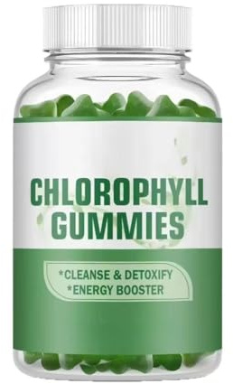 Klorofyllgummi, lämplig för män och kvinnor, för naturlig deodorisering, immunförsvar och matsmältning