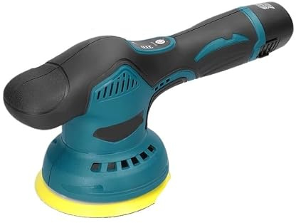 5500 RPM Cordless Eccentric Car Polisher 8 Gears of Speeds Adjustable Automotive Polishing Machine Power Tools(23Pcs with 2 Battery)