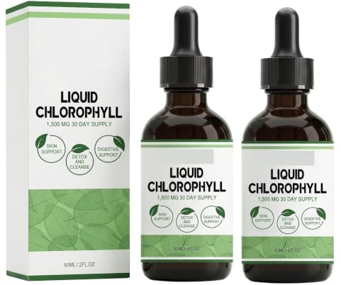 Gotas de clorofila│Apoyo desodorizante interno natural