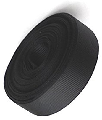 Grosgrain Ribbon; 20mm Wide; Black; Double Sided - 46 Meters / 50 Yards Rolls for Gifts Wrap Sew Party, Decorations Events Dress Wedding Christmas Crafts, Bows Car, Hairs, DIY, Bouquets, Cake