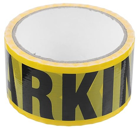 Operitacx Warning Tape Caution Tape for Floor Decoration Adhesive No Parking Sign Caution Sticker
