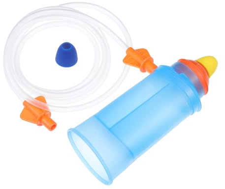 Irrigateur Nasal Bleu en Pp, Accessoire de Lavage des Sinus Compact