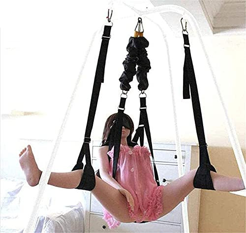 ZTHBYSB Multifunktionale Decken Liebesschaukeln Sex Möbel, Paare Bondage Swings Erwachsene SM Sex Schaukel Schwereloser Sex Stuhl, Belastbar Bis 150 Kg (Ohne Halterung)