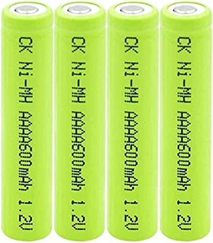 IEVEDIVB Ni Mh AAAA Batteries 1.2v Ni Mh Ba 600mah for Am6 Lr61 LED Mini Fan-4pcs