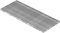 Fenau - 490 x 1190 x 30 mm - Gitterrost, MW: 30/30 mm, verzinkt, Rost für Zarge: 500 x 1200 x 33 mm, Bau-Normrost für Lichtschacht